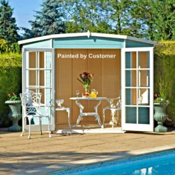 Shire 8x8ft Hampton Summerhouse - Including Installation 19 Shire 8x8ft Hampton Summerhouse - Including Installation -Elise Bloom 13508671 2404926476349327