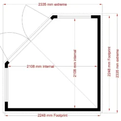 Shire 8x8ft Hampton Summerhouse - Including Installation 17 Shire 8x8ft Hampton Summerhouse - Including Installation -Elise Bloom 13508671 7444926476291325