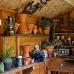 Forest Garden Shiplap Tongue & Groove Dip Treated 8x6 Wooden Potting Shed 19 Forest Garden Shiplap Tongue & Groove Dip Treated 8x6 Wooden Potting Shed -Elise Bloom 13523732 7574937074484298