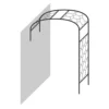 Agriframes Wall Arch - (H)2.1 X (W)1.2 X (D)0.45 M - Black 2 Agriframes Wall Arch - (H)2.1 X (W)1.2 X (D)0.45 M - Black -Elise Bloom 13526223 1284936305338427
