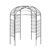Agriframes Round Gazebo - (H)2.2 X (Diameter)1.8 M - Black 1 Agriframes Round Gazebo - (H)2.2 X (Diameter)1.8 M - Black -Elise Bloom 13526254 1974935041271867