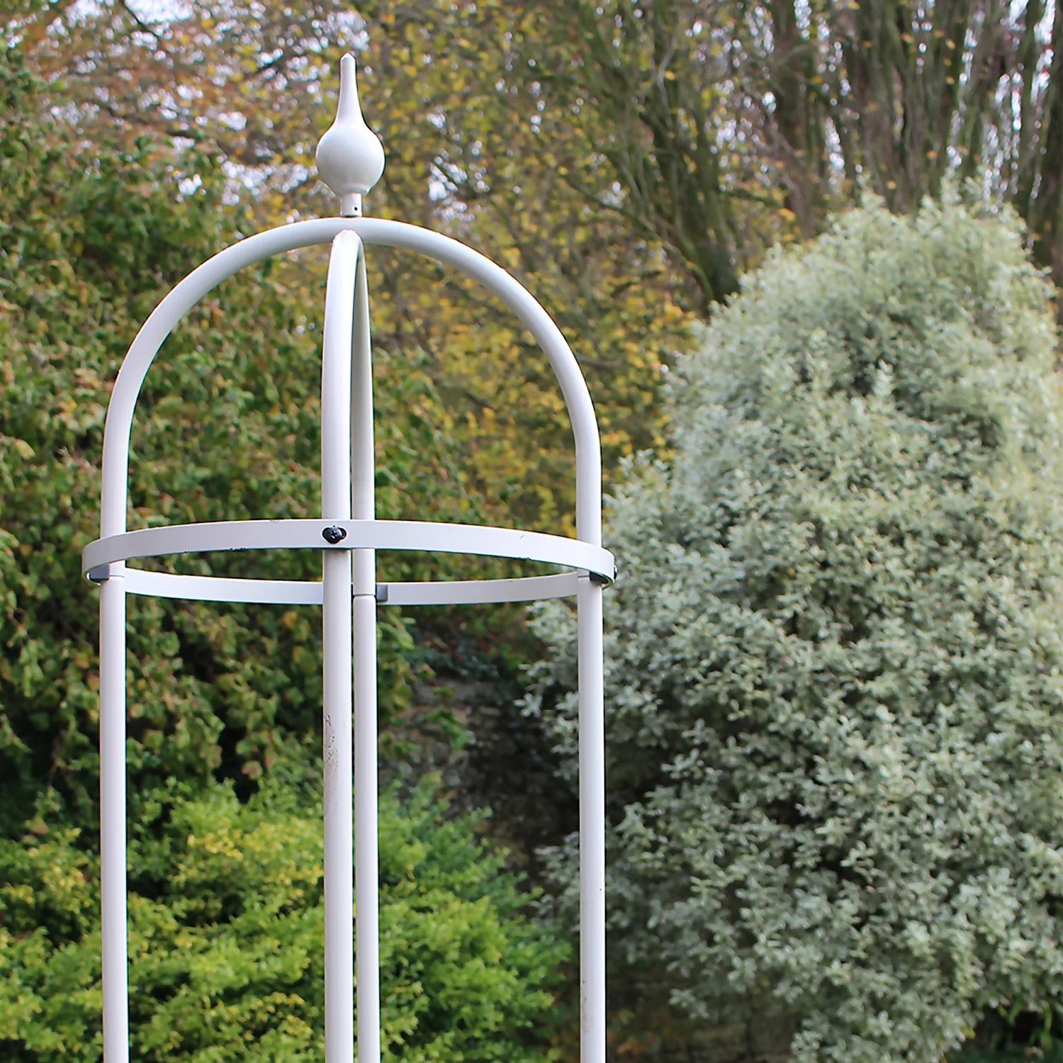 Agriframes Decorative Garden Obelisk 2m - Stone 4 Agriframes Decorative Garden Obelisk 2m - Stone - Image 2