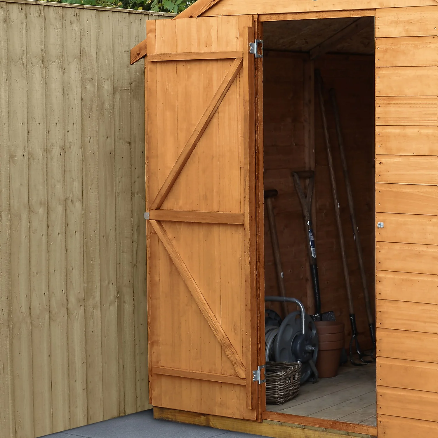 Shiplap Dip Treated 8x6ft Pent Shed 7 Shiplap Dip Treated 8x6ft Pent Shed - Image 5