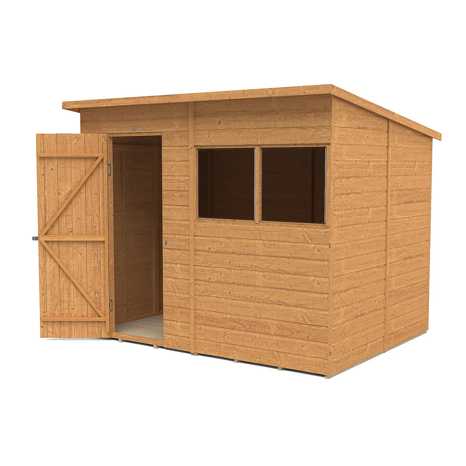 Shiplap Dip Treated 8x6ft Pent Shed 3 Shiplap Dip Treated 8x6ft Pent Shed