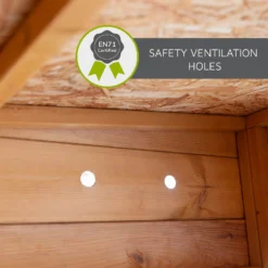 Country Living 8ft X 6ft Premium Colton Double Storey Playhouse With Veranda Painted + Installation - Thorpe Towers Grey -Elise Bloom 13554905 8125012834499945