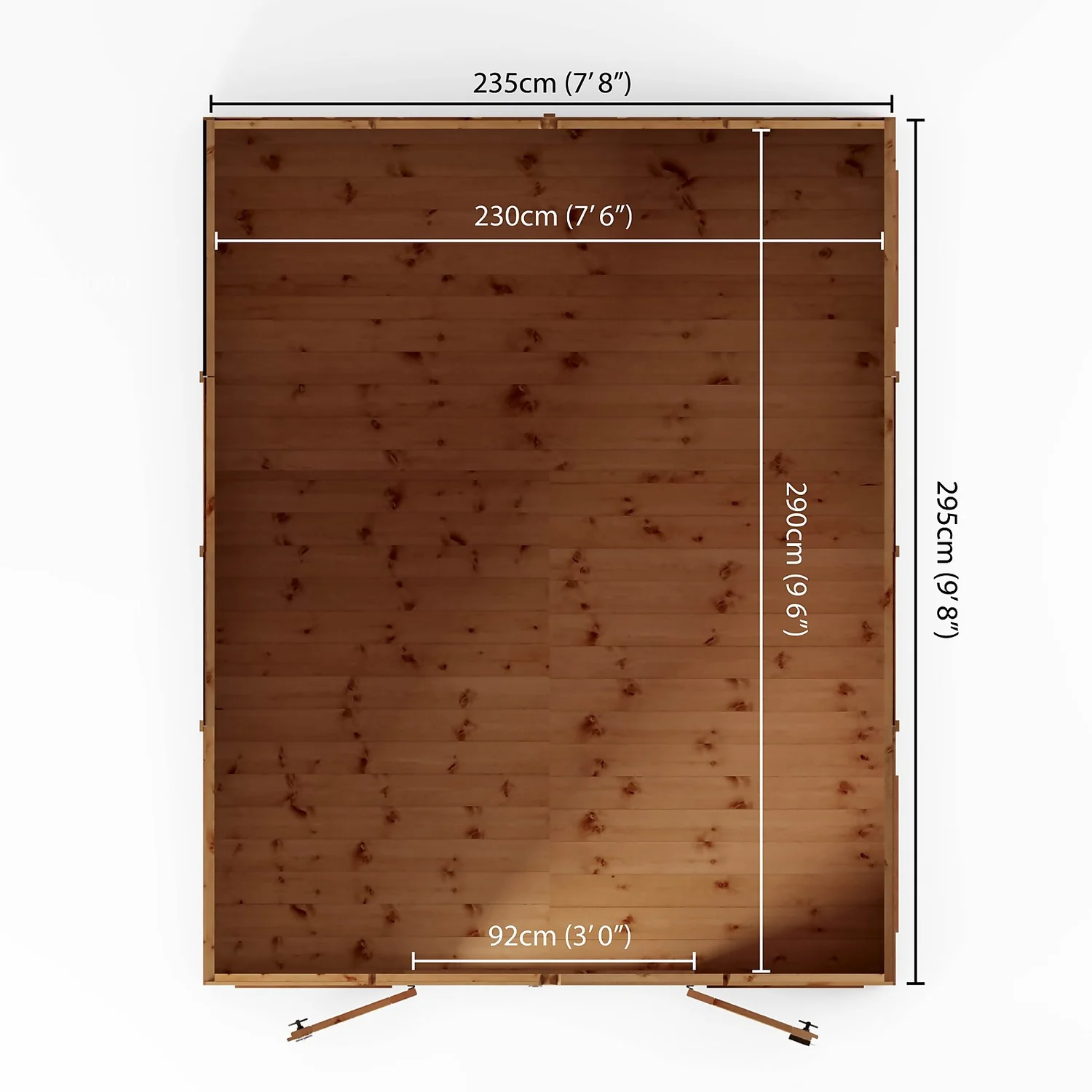 Country Living Premium Hatton 10ft X 8ft Contemporary Summerhouse Painted + Installation - Thorpe Tower Grey 9 Country Living Premium Hatton 10ft X 8ft Contemporary Summerhouse Painted + Installation - Thorpe Tower Grey - Image 7