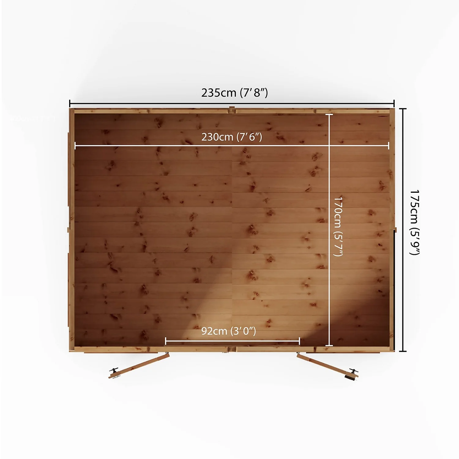 Country Living Premium Hatton 6ft X 8ft Contemporary Summerhouse Painted + Installation - Thorpe Towers Grey 9 Country Living Premium Hatton 6ft X 8ft Contemporary Summerhouse Painted + Installation - Thorpe Towers Grey - Image 7