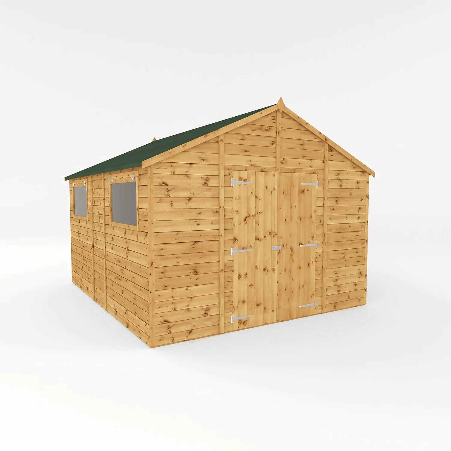 Mercia 12ft X 10ft Premium Shiplap Modular Workshop Shed 3 Mercia 12ft X 10ft Premium Shiplap Modular Workshop Shed