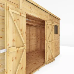 Mercia 12ft X 8ft Premium Shiplap Pent Shed 14 Mercia 12ft X 8ft Premium Shiplap Pent Shed -Elise Bloom 13555748 1375033256198456