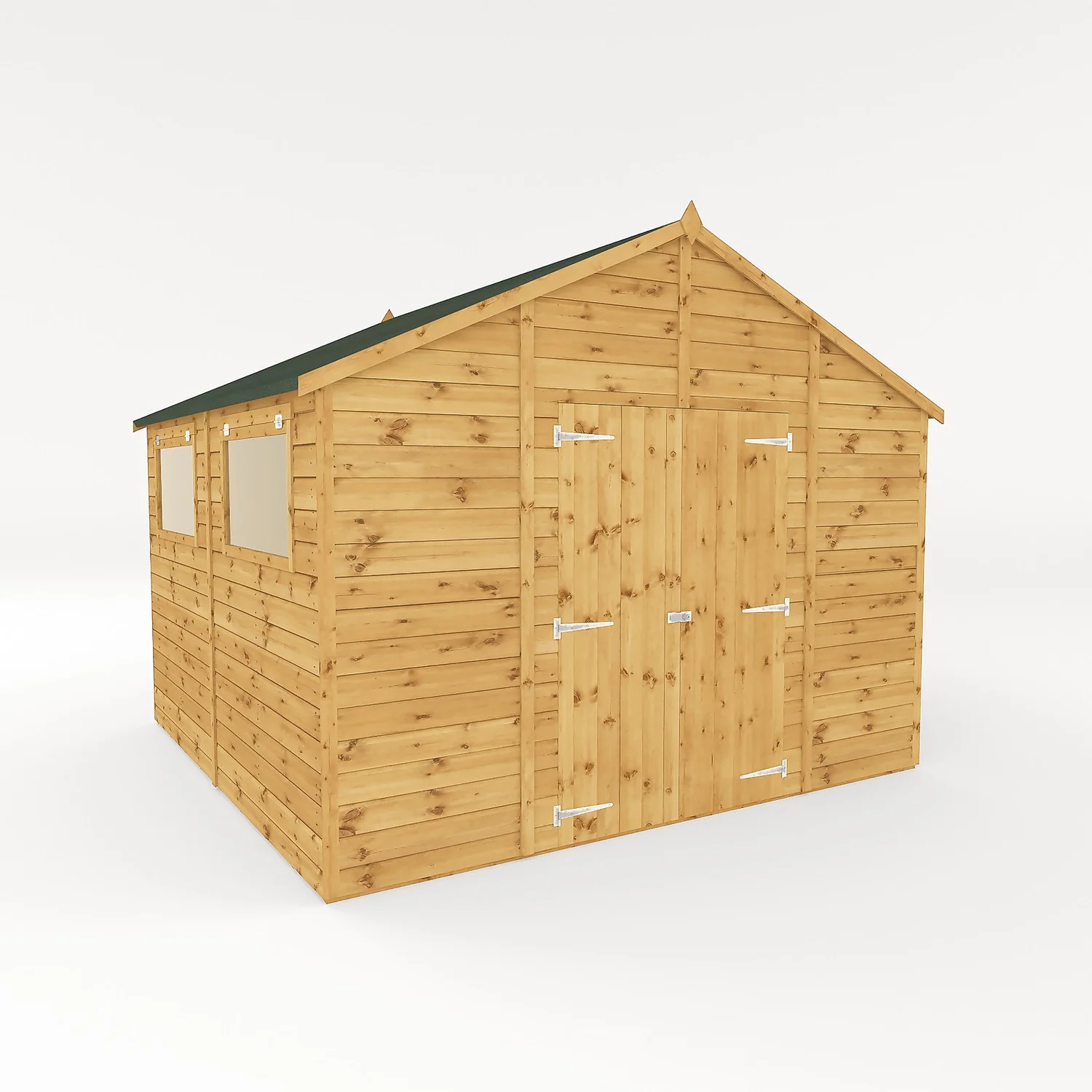 Mercia 10ft X 10ft Premium Shiplap Modular Workshop Shed 3 Mercia 10ft X 10ft Premium Shiplap Modular Workshop Shed