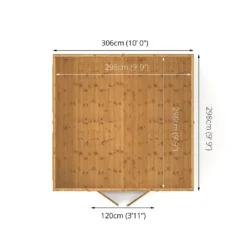 Mercia 10ft X 10ft Premium Shiplap Modular Workshop Shed 14 Mercia 10ft X 10ft Premium Shiplap Modular Workshop Shed -Elise Bloom 13555749 8364937168052228