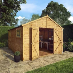 Mercia 14ft X 10ft Premium Shiplap Modular Workshop Shed 20 Mercia 14ft X 10ft Premium Shiplap Modular Workshop Shed -Elise Bloom 13555756 1224949335251255