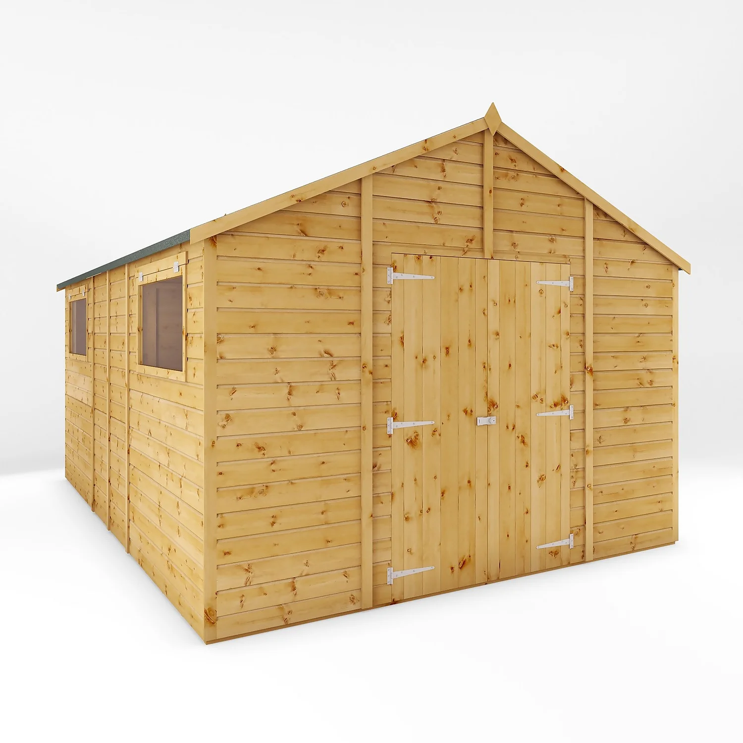 Mercia 14ft X 10ft Premium Shiplap Modular Workshop Shed 3 Mercia 14ft X 10ft Premium Shiplap Modular Workshop Shed