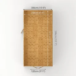 Mercia 20ft X 10ft Premium Shiplap Modular Workshop Shed -Elise Bloom 13555758 2094949334726198