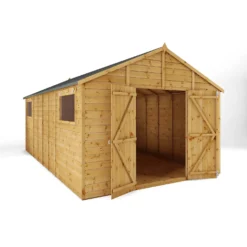 Mercia 18ft X 10ft Premium Shiplap Modular Workshop Shed - Including Installation 21 Mercia 18ft X 10ft Premium Shiplap Modular Workshop Shed - Including Installation -Elise Bloom 13555759 4084949336132880