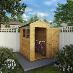 Mercia 6ft X 4ft Premium Shiplap Apex Shed - Including Installation 20 Mercia 6ft X 4ft Premium Shiplap Apex Shed - Including Installation -Elise Bloom 13555761 1084949334225897