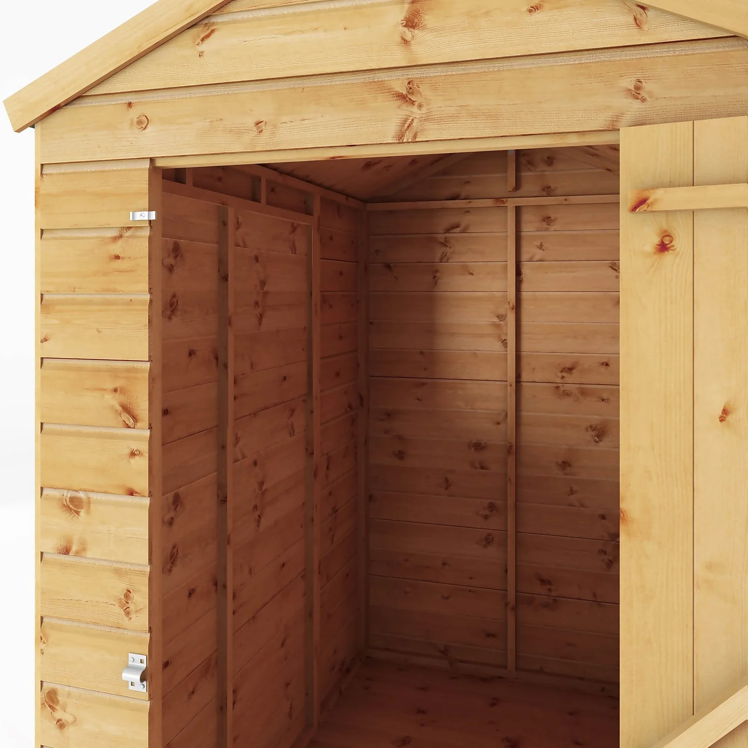Mercia 6ft X 4ft Premium Windowless Shiplap Apex Shed - Including Installation 9 Mercia 6ft X 4ft Premium Windowless Shiplap Apex Shed - Including Installation - Image 7