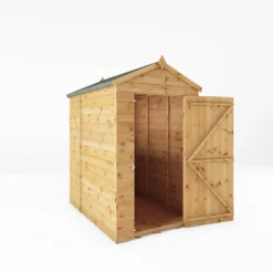 Mercia 6ft X 4ft Premium Windowless Shiplap Apex Shed - Including Installation 21 Mercia 6ft X 4ft Premium Windowless Shiplap Apex Shed - Including Installation -Elise Bloom 13555767 7824937164819101