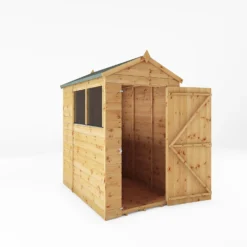 Mercia 6ft X 4ft Premium Shiplap Reverse Apex Shed 18 Mercia 6ft X 4ft Premium Shiplap Reverse Apex Shed -Elise Bloom 13555768 1334937160504675