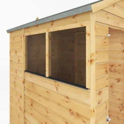 Mercia 6ft X 4ft Premium Shiplap Reverse Apex Shed - Including Installation -Elise Bloom 13555769 3104937163687600