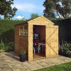 Mercia 7ft X 5ft Premium Shiplap Apex Shed - Including Installation 20 Mercia 7ft X 5ft Premium Shiplap Apex Shed - Including Installation -Elise Bloom 13555771 9474949335659531