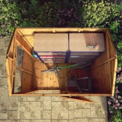 Mercia 7ft X 5ft Premium Shiplap Reverse Apex Shed - Including Installation -Elise Bloom 13555772 1554949335828392