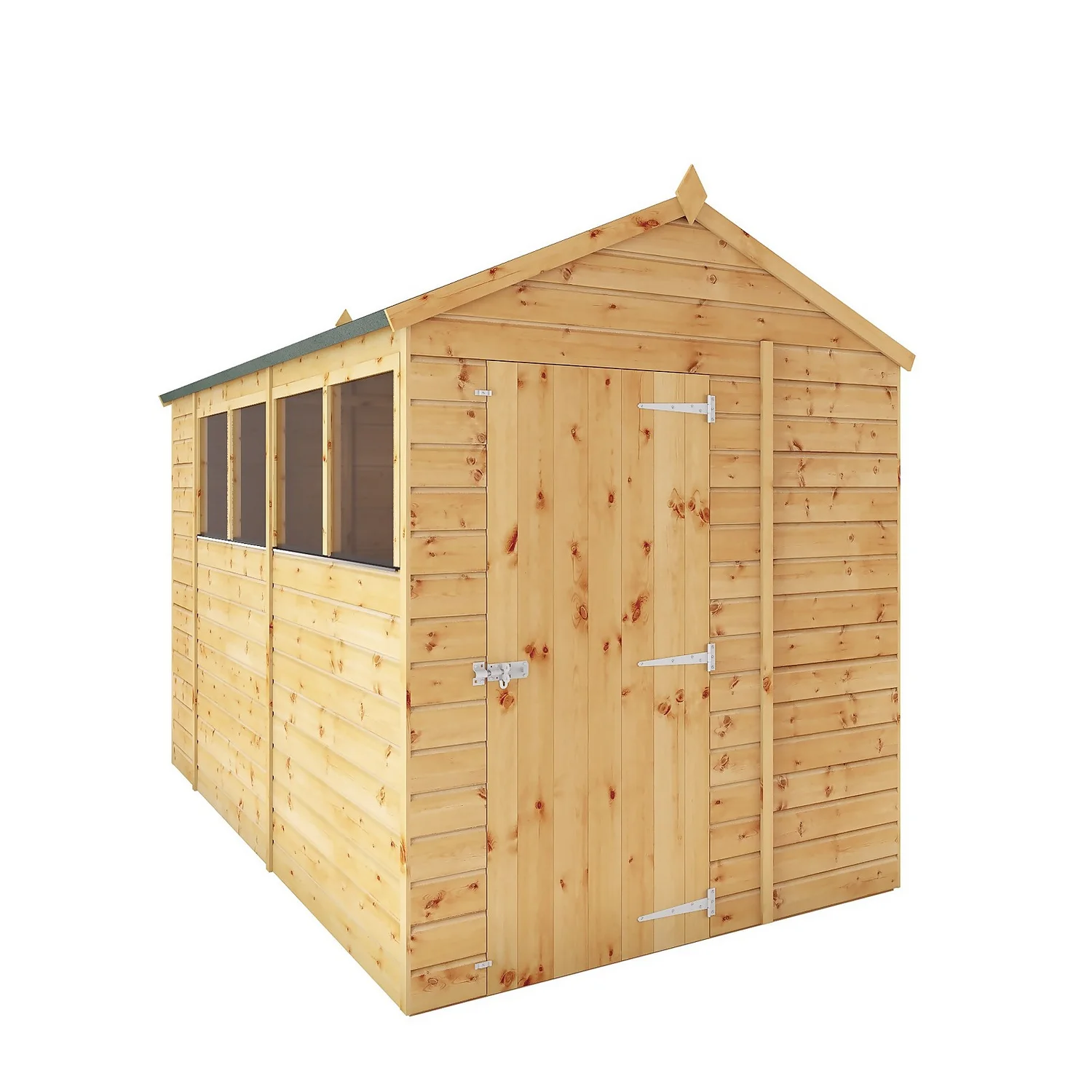 Mercia 10ft X 6ft Premium Shiplap Apex Shed 3 Mercia 10ft X 6ft Premium Shiplap Apex Shed