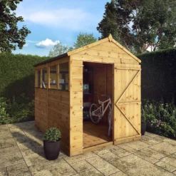 Mercia 8ft X 6ft Premium Shiplap Apex Shed - Including Installation 20 Mercia 8ft X 6ft Premium Shiplap Apex Shed - Including Installation -Elise Bloom 13555776 9824949334069594