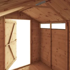 Mercia 8ft X 6ft Premium Shiplap Security Apex Shed -Elise Bloom 13555783 2575033256303387