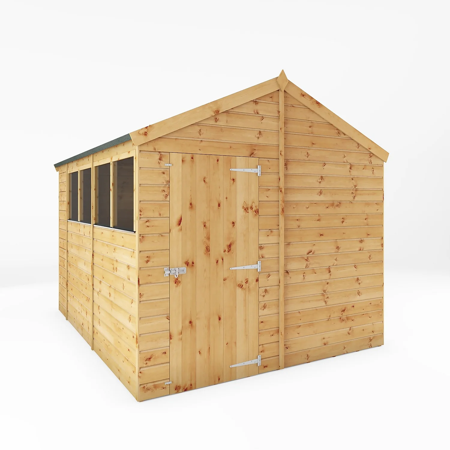 Mercia 10ft X 8ft Premium Shiplap Apex Shed 3 Mercia 10ft X 8ft Premium Shiplap Apex Shed
