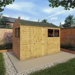 Mercia 10ft X 6ft Premium Shiplap Reverse Apex Shed -Elise Bloom 13555788 1424949333444406