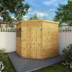 Mercia 7ft X 7ft Premium Shiplap Corner Shed 13 Mercia 7ft X 7ft Premium Shiplap Corner Shed -Elise Bloom 13555793 1604949333861076