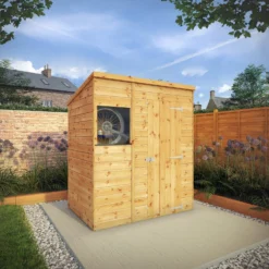 Mercia 6ft X 4ft Premium Shiplap Pent Shed -Elise Bloom 13555794 1464949337402711