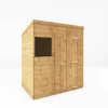 Mercia 6ft X 4ft Premium Shiplap Pent Shed -Elise Bloom 13555794 9564949337355311