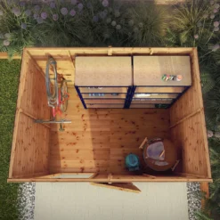 Mercia 8ft X 6ft Premium Shiplap Pent Shed - Including Installation 21 Mercia 8ft X 6ft Premium Shiplap Pent Shed - Including Installation -Elise Bloom 13555796 9744949338342494