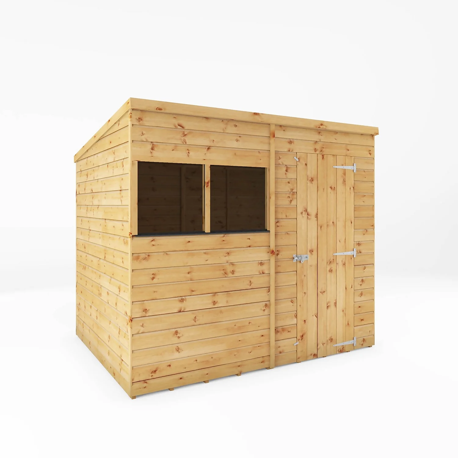 Mercia 8ft X 6ft Premium Shiplap Pent Shed 3 Mercia 8ft X 6ft Premium Shiplap Pent Shed