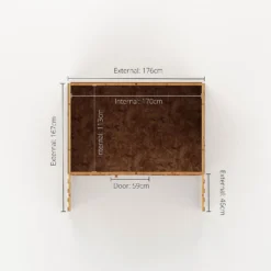 Mercia 5ft X 6ft Honeysuckle Wooden Playhouse - Installation Included 20 Mercia 5ft X 6ft Honeysuckle Wooden Playhouse - Installation Included -Elise Bloom 13555809 2034949337255738