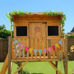Mercia 5ft X 6ft Pent Wooden Playhouse With Tower -Elise Bloom 13555813 1154951147308936