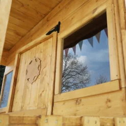 Mercia 5ft X 6ft Pent Wooden Playhouse With Tower & Slide 21 Mercia 5ft X 6ft Pent Wooden Playhouse With Tower & Slide -Elise Bloom 13555815 1364951147785102