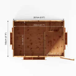 Mercia 7ft X 5ft Swiss Cottage Double Storey Playhouse - Installation Included -Elise Bloom 13555821 1504949335566159