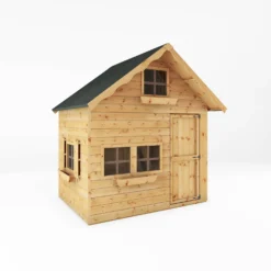 Mercia 7ft X 5ft Swiss Cottage Double Storey Playhouse - Installation Included