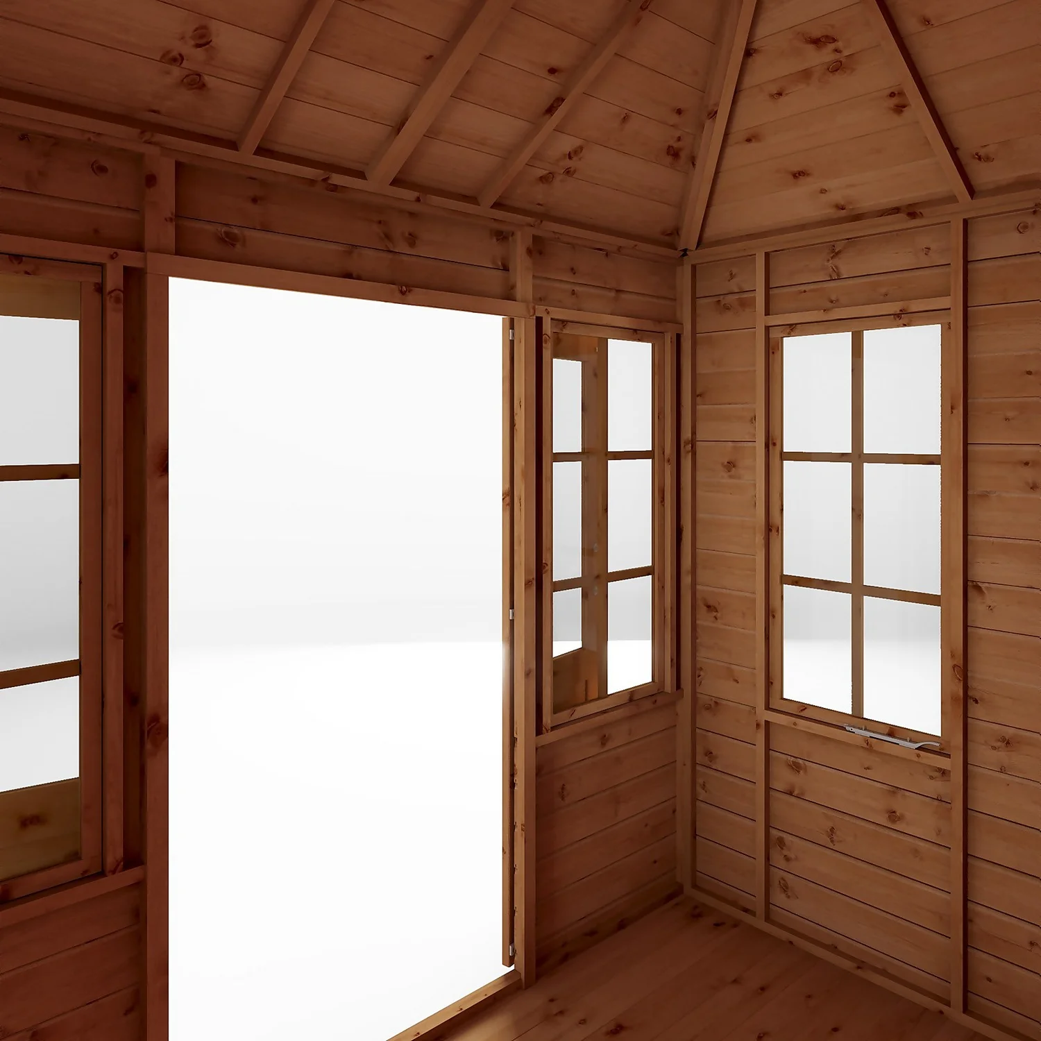 Mercia 8ft X 6ft Premium Clover Summerhouse 12 Mercia 8ft X 6ft Premium Clover Summerhouse - Image 10