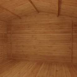 Mercia 4m X 3m Garden Retreat Log Cabin 28mm 15 Mercia 4m X 3m Garden Retreat Log Cabin 28mm -Elise Bloom 13555835 3555025545496516