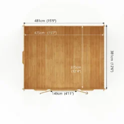 Mercia 5m X 4m Home Office Log Cabin 34mm 21 Mercia 5m X 4m Home Office Log Cabin 34mm -Elise Bloom 13555846 1865025545881185