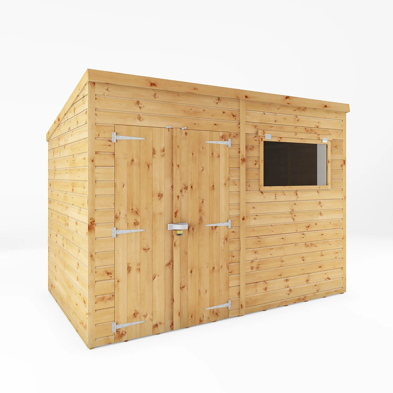 Mercia 10ft X 6ft Premium Shiplap Pent Shed 3 Mercia 10ft X 6ft Premium Shiplap Pent Shed