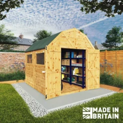 Mercia 10ft X 8ft Premium Shiplap Barn Shed - Including Installation 13 Mercia 10ft X 8ft Premium Shiplap Barn Shed - Including Installation -Elise Bloom 13555858 1455043868512900