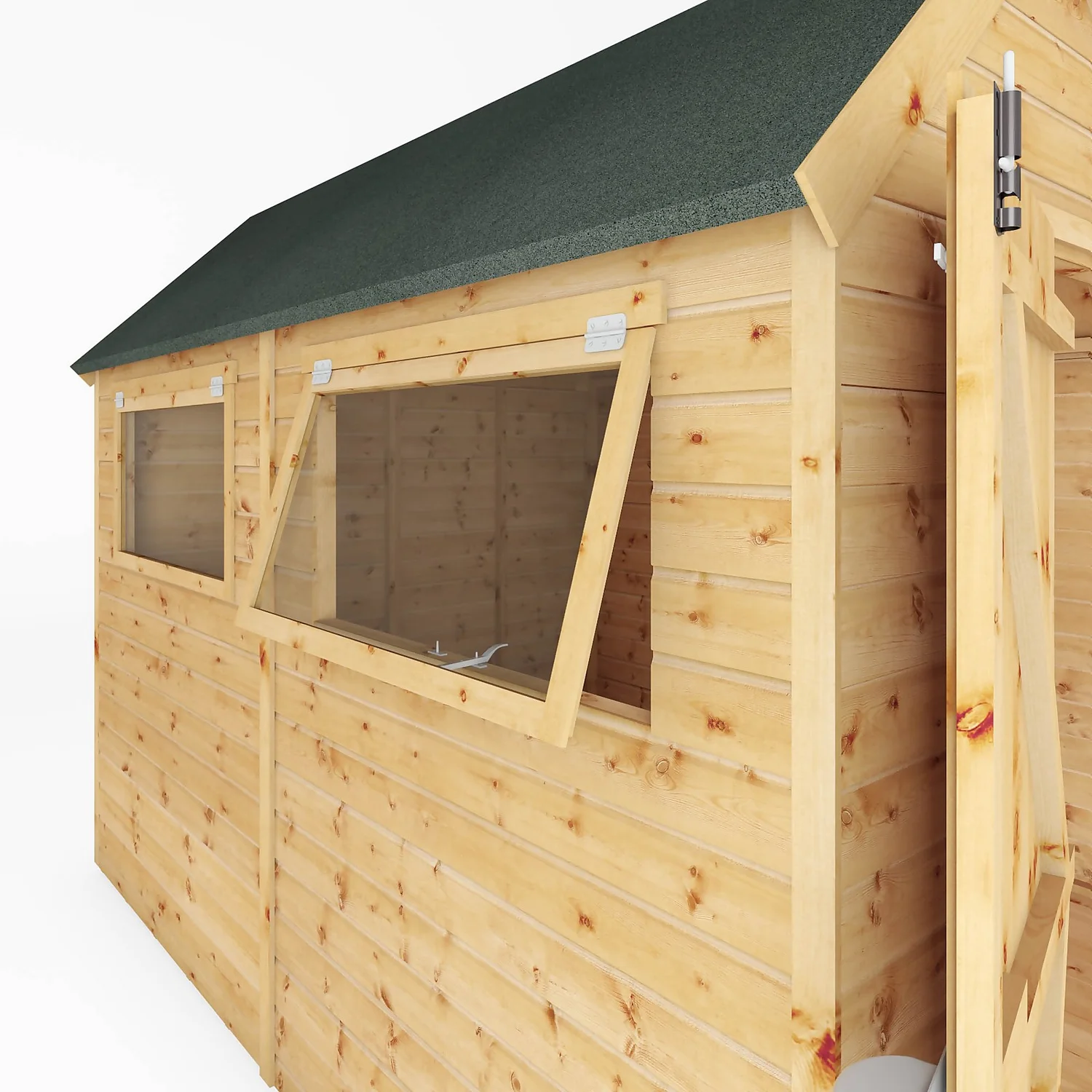 Mercia 10ft X 8ft Premium Shiplap Barn Shed - Including Installation 5 Mercia 10ft X 8ft Premium Shiplap Barn Shed - Including Installation - Image 3