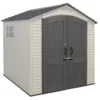 Lifetime Plastic Outdoor Storage Shed - 7x7ft -Elise Bloom 13660826 2134949045547981