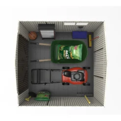 Lifetime Plastic Outdoor Storage Shed - 7x7ft 12 Lifetime Plastic Outdoor Storage Shed - 7x7ft -Elise Bloom 13660826 5414949045603859