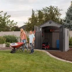 Lifetime Plastic Outdoor Storage Shed - 8x7.5ft 11 Lifetime Plastic Outdoor Storage Shed - 8x7.5ft -Elise Bloom 13660827 4954949053146588
